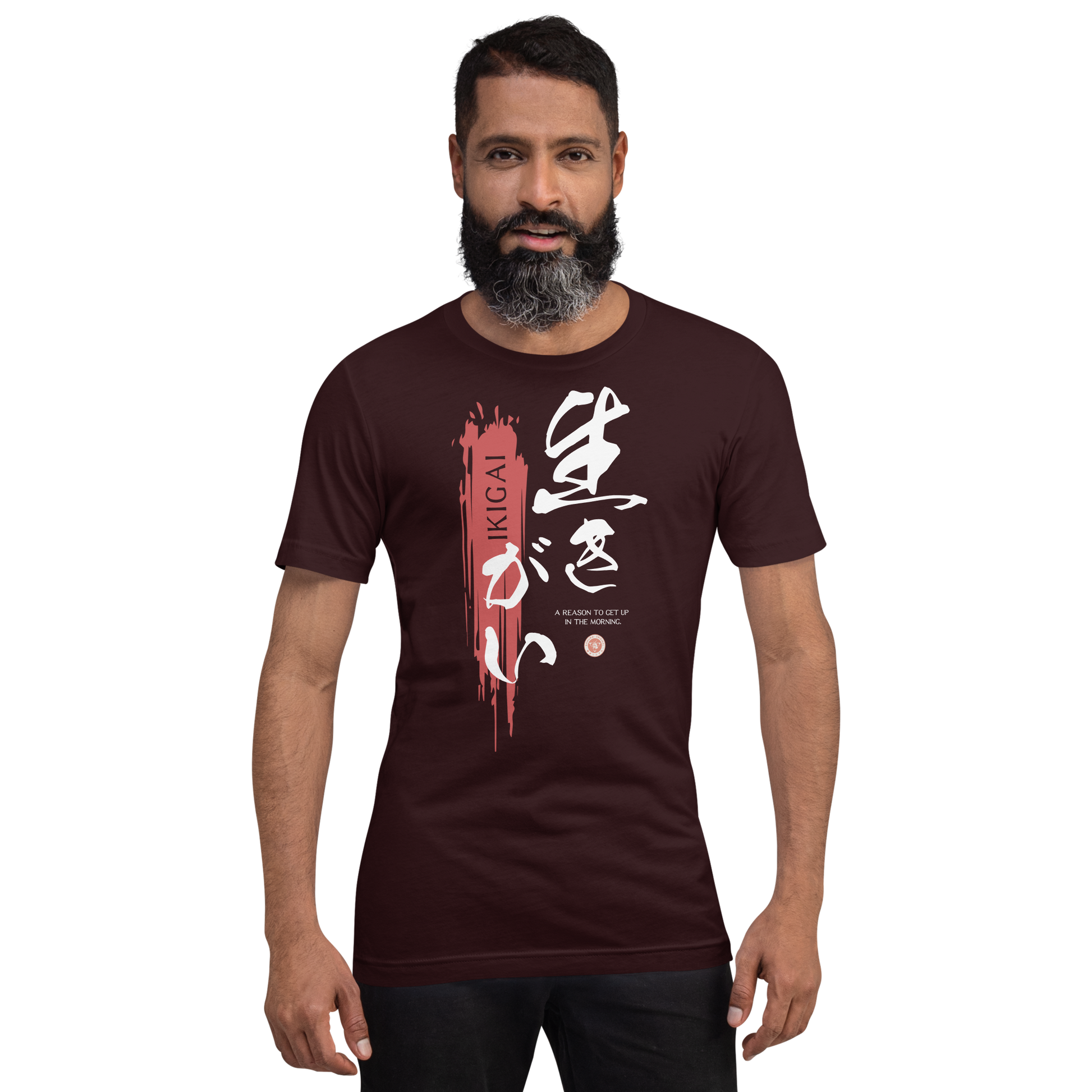 Ikigai Japanese Kanji Unisex T-shirt -