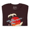 Crane Bird Japanese Ukiyo-e Unisex T-shirt -