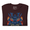 Samurai Mask with Fiery Eyes Ukiyo-e Unisex t-shirt