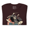 Samurai Drummer Japamese Ukiyo-e Unisex T-shirt 7