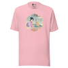 Geisha Groomer Japanese Ukiyo-e Unisex T-shirt - Pink / S