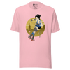 Geisha Roller Derby Japanese Ukiyo-e Unisex T-shirt - Pink / S