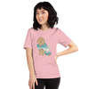 Golden Doodle Dog Funny Japanese Ukiyo-e Unisex T-shirt -