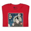 Samurai Writer Book Ukiyo-e Unisex T-Shirt - Samurai Original