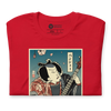 Samurai Banjo Player Music Ukiyo-e Unisex T-Shirt - Samurai Original