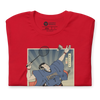 Samurai Badminton Player Sport Ukiyo-e Unisex T-Shirt - Samurai Original