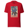 Samurai Badminton Player Sport Ukiyo-e Unisex T-Shirt - Samurai Original