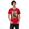 Samurai & Geisha Dancing Japanese Ukiyo-e Unisex T-Shirt - Samurai Original