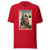 Samurai & Geisha Dancing Japanese Ukiyo-e Unisex T-Shirt - Samurai Original