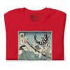 Samurai Fishing 3 Ukiyo-e Unisex T-Shirt - Samurai Original