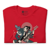 Samurai Bassist Player 4 Music Ukiyo-e Unisex T-Shirt - Samurai Original