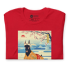 Dog Doberman Pinscher Japanese Ukiyo-e Unisex T-Shirt -