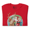 Santa Claus Merry Christmas 3 Ukiyo-e Unisex T-Shirt