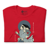 Samurai Running 2 Jogging Sport Ukiyo-e Unisex T-Shirt