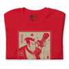 Samurai Photographer 3 Camera Ukiyo-e Unisex T-Shirt