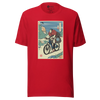 Samurai Mountain Bike Ukiyo-e Unisex T-Shirt