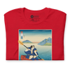 Samurai Kayaking Ukiyo-e Unisex T-shirt