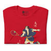 Samurai Tennis Sport Ukiyo-e 2 Unisex T-shirt