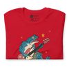 Frog Guitar Bass Funny Japanese Ukiyo-e Unisex T-shirt -