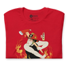 Samurai Firefighter Fireman Ukiyo-e Unisex T-shirt - Samurai Original