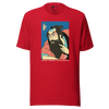 Samurai & Beard Japanese Ukiyo-e Unisex T-Shirt - Samurai Original