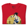 Geisha Roller Derby Japanese Ukiyo-e Unisex T-shirt -