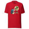 Samurai and Bonsai Tree Japanese Ukiyo-e Unisex T-Shirt 2 - Samurai Original