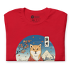 Dog Shiba Inu Funny Japanese Ukiyo-e Unisex T-Shirt -