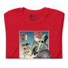 Samurai vs Demon Covid Ukiyo-e Unisex T-Shirt