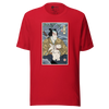 Samurai & Cat Funny Japanese Ukiyo-e Unisex T-Shirt - Samurai Original