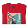 Samurai Snowboard Winter Sport Ukiyo-e Unisex T-Shirt -