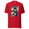 Samurai Photographer Japanese Ukiyo-e Unisex T-shirt 11