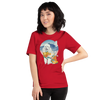 Poodle Dog Japanese Ukiyo-e Unisex T-shirt - Samurai Original