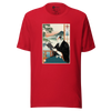 Samurai Reading Books Japanese Ukiyo-e Unisex t-shirt 2