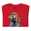 Samurai Bassist Player 6 Music Ukiyo-e Unisex T-Shirt - Samurai Original