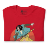 Samurai Play Bowling Ukiyo-e Unisex t-shirt