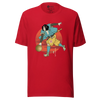 Samurai Play Bowling Ukiyo-e Unisex t-shirt