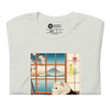 Cat Programmer Ukiyo-e Unisex t-shirt -