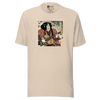 Samurai Guitar Player 3 Music Ukiyo-e Unisex T-Shirt - Soft Cream / XS