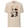 Geisha Chef Cook Dish Japanese Ukiyo-e Unisex T-Shirt - Soft Cream / S