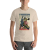 Samurai & Geisha Dancing Japanese Ukiyo-e Unisex T-Shirt - Samurai Original