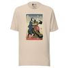 Samurai & Geisha Dancing Japanese Ukiyo-e Unisex T-Shirt - Samurai Original