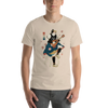 Samurai Play Mandolin Music Ukiyo-e Unisex T-shirt