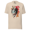 Halloween Namakubi Japanese Tattoo Unisex T-Shirt - Soft Cream / S