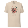 Samurai Hip Hop Dance Ukiyo-e Funny Unisex T-Shirt - Soft Cream / XS