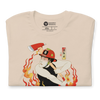 Samurai Firefighter Fireman Ukiyo-e Unisex T-shirt - Samurai Original