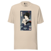 Geisha & Cat Funny Japanese Ukiyo-e Unisex T-Shirt - Soft Cream / S