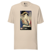 Geisha DJ Turntable Music Japanese Ukiyo-e Unisex T-Shirt - Soft Cream / S