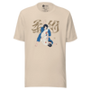 Jiu Jitsu Brazilian Martial Japanese Ukiyo-e Unisex T-shirt 4 - Soft Cream / S