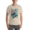 Samurai Snowboard Winter Sport Ukiyo-e Unisex T-Shirt -